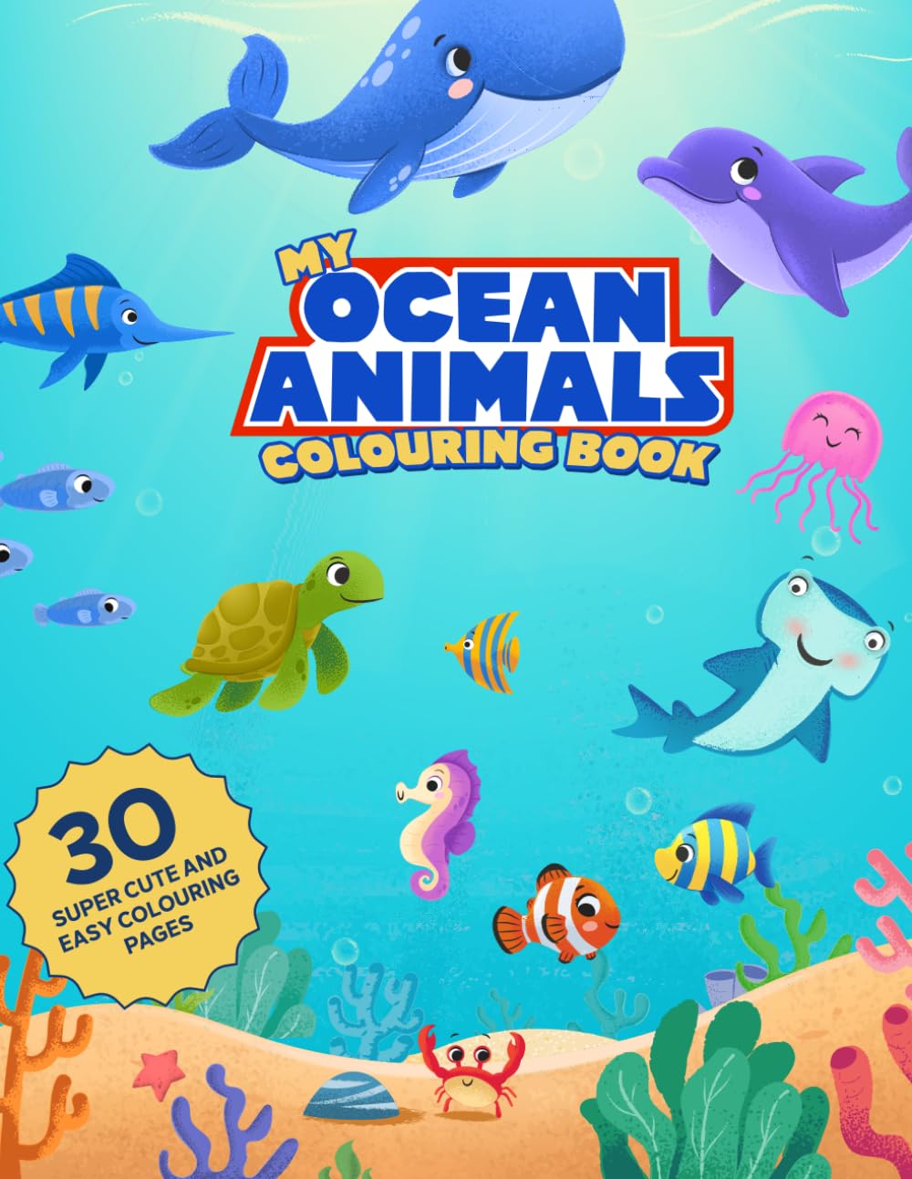 My Ocean Animals Colouring Book