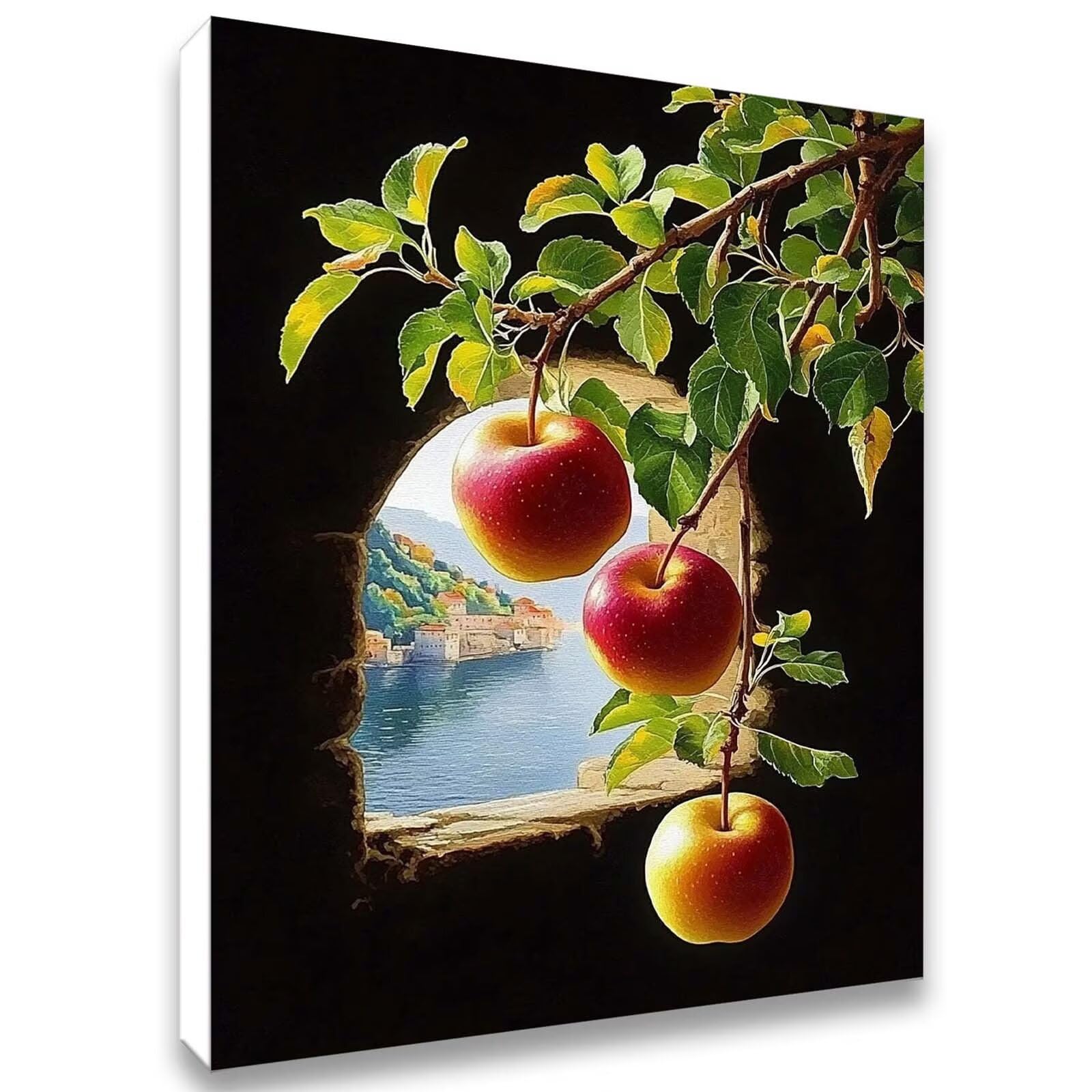 fruit Peinture Numero Adulte, Avec Pinceau and Acrylique - 60x80cm j0-379