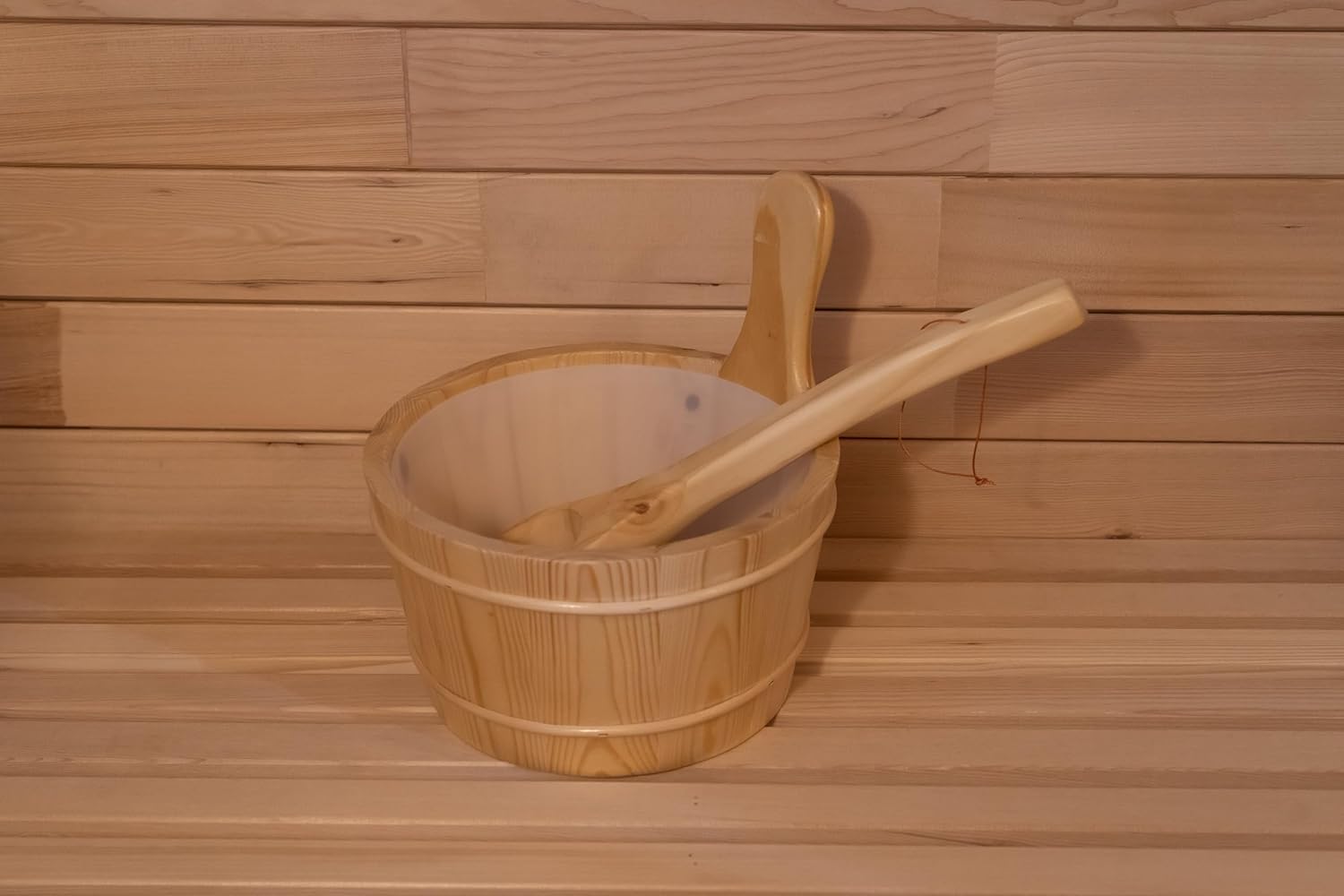 3 or 4 Person Traditional Steam Sauna, Canadian Hemlock Indoor Sauna with 4500W Stove Heater, Bluetooth Speaker, Rocks, Water Bucket, Spoon, 7-Color Sky Lights, 220V, Clear Tempered Glass Door