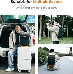 K&F Concept Sac à dos photo 22L pour photographes, sac photo grande capacité avec housse de pluie, compartiment pour ordinateur portable de 15,6 po pour sacs de drone, noir