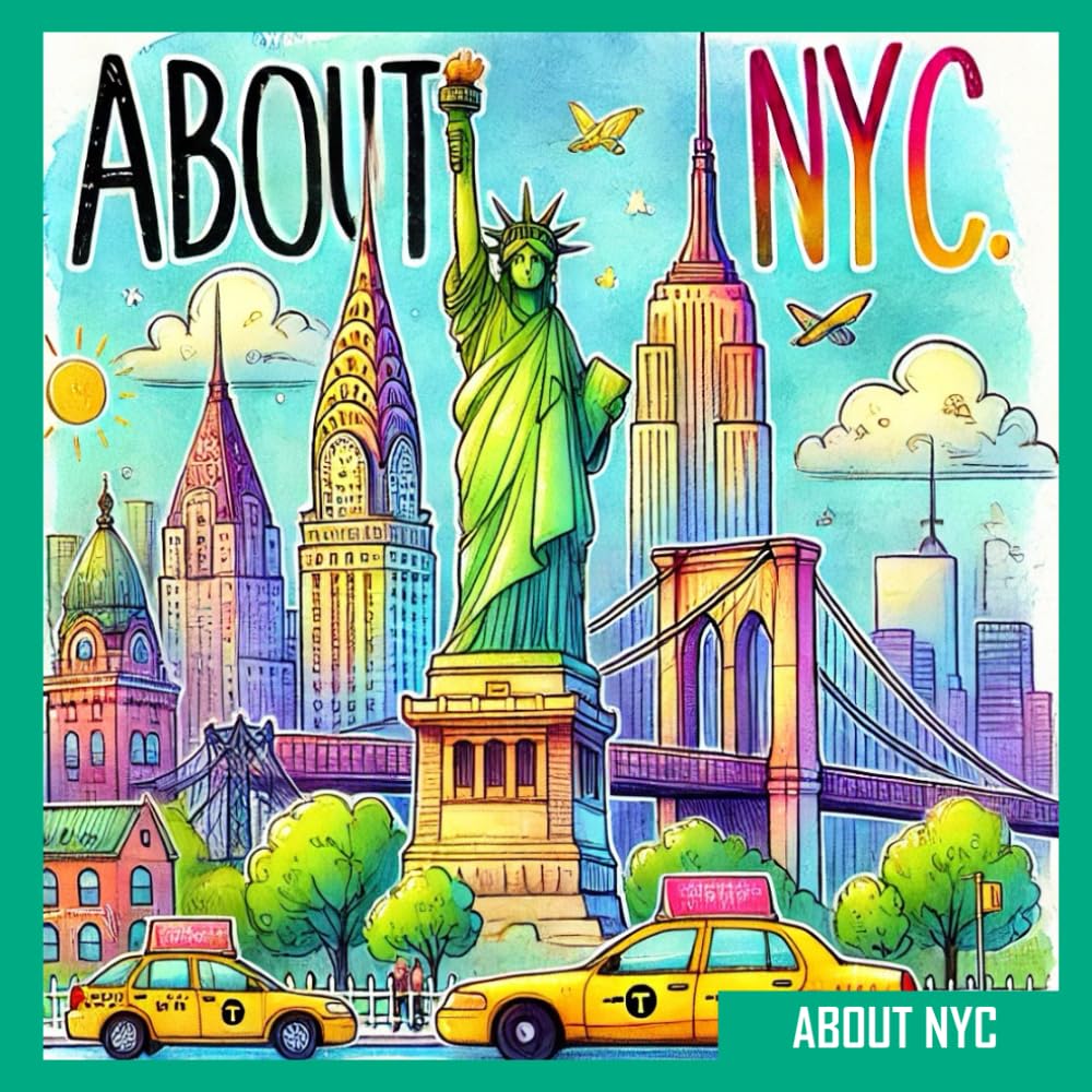 About NYC - Coloring Book (About Cities - Colouring Books)