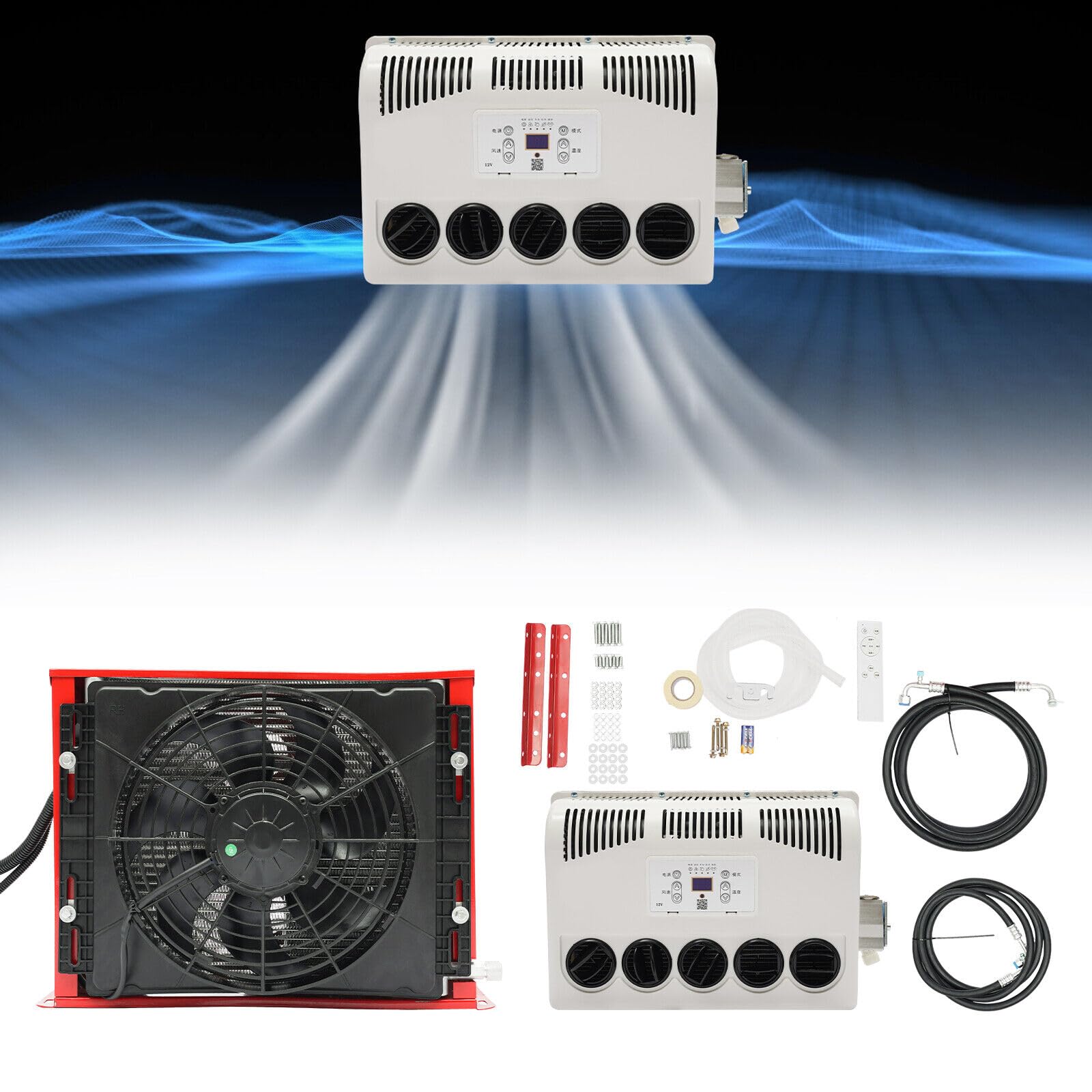 CNCEST 12V DC Split Air Conditioner
