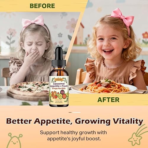 Miniatura 5 de Gotas para el tratamiento del apetito y el mal aliento - Probióticos orales para la salud bucal Aumento de peso para niños y adultos Dieta Control