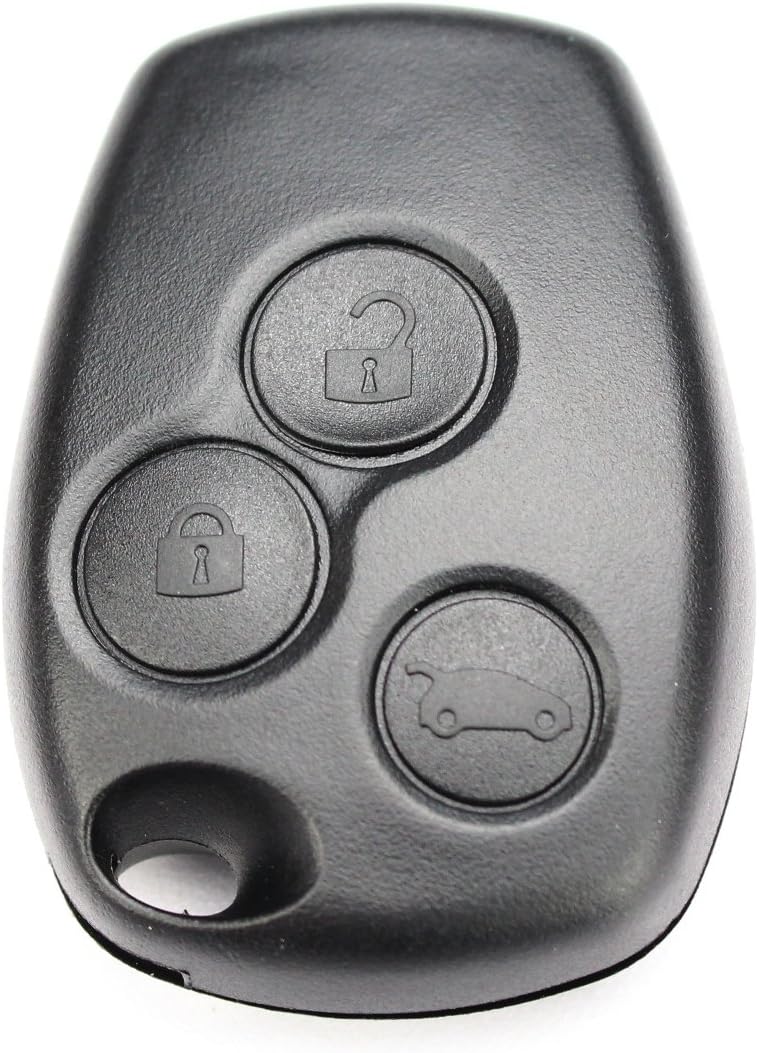 2x Schlüssel Gehäuse Mit Rohling Für Smart ForTwo 450 Fernbedienung Knopf