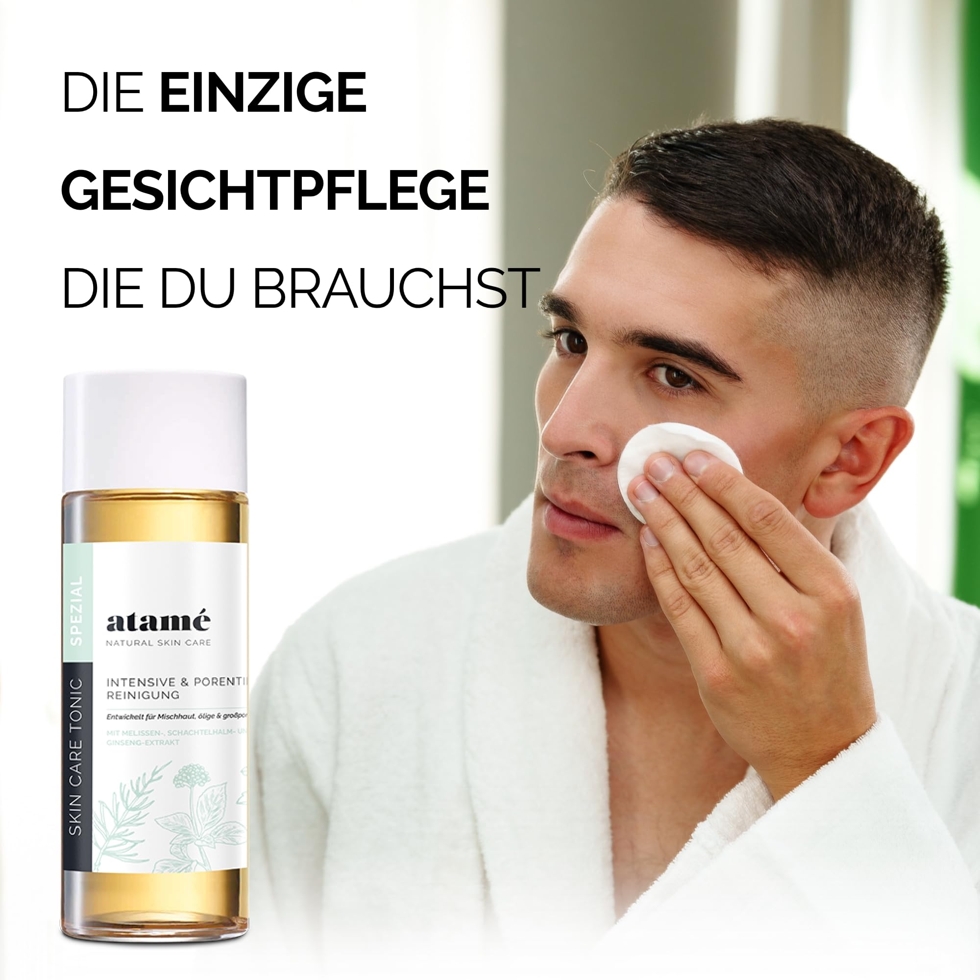 Tonic für sensible Haut – Beruhigendes Gesichtswasser, dermatologisch getestet, parabenfrei & sanft, schützt und pflegt mit natürlichen Inhaltsstoffen, ideal für empfindliche Haut, 250 ml
