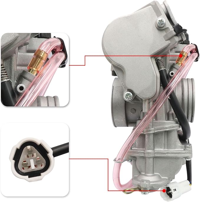Priprilod Kit de Carburador 39mm FCR Compatible Suzuki DRZ400 miniatura 4