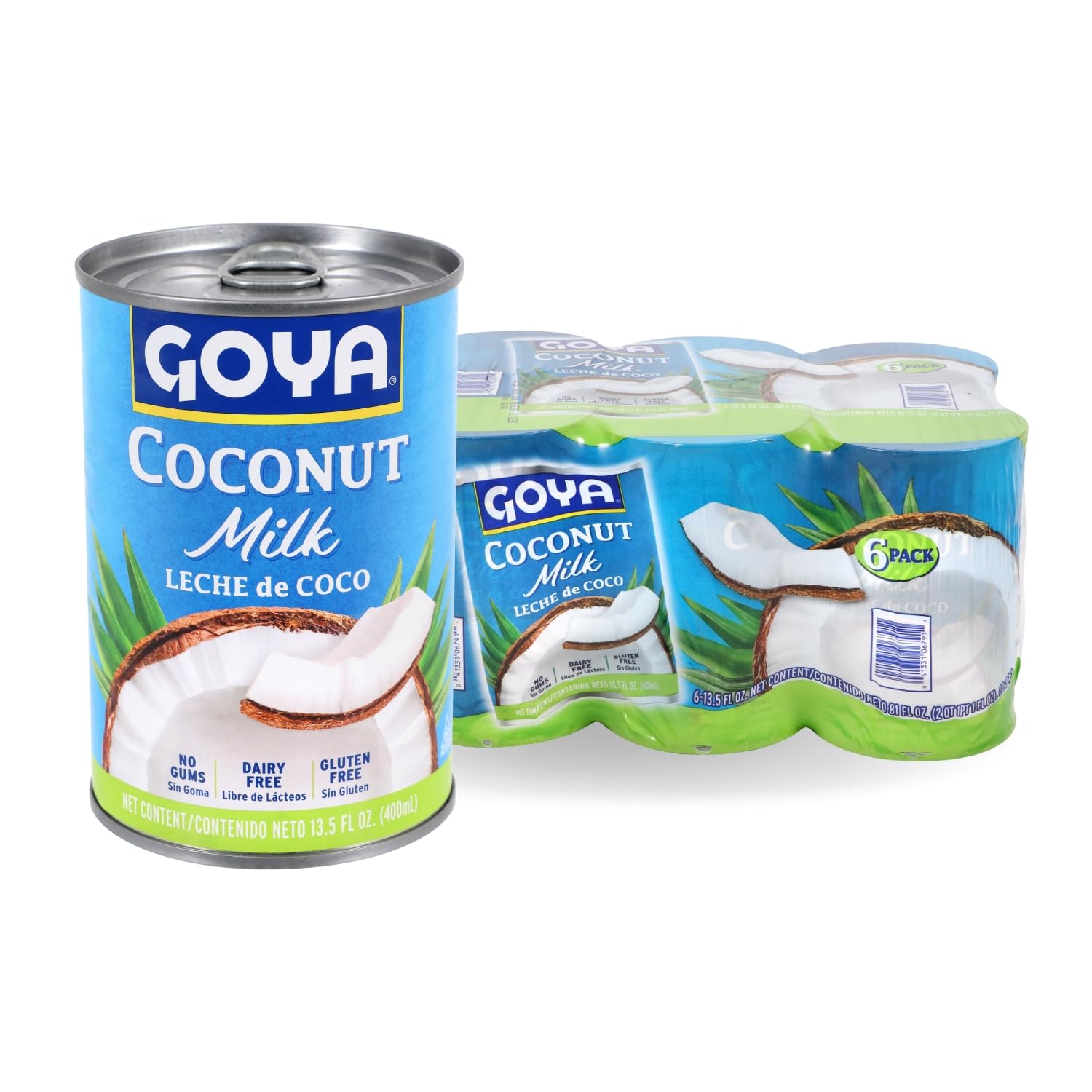 Goya Foods Coconut Milk, 13.5 Ounce (Pack of 6)