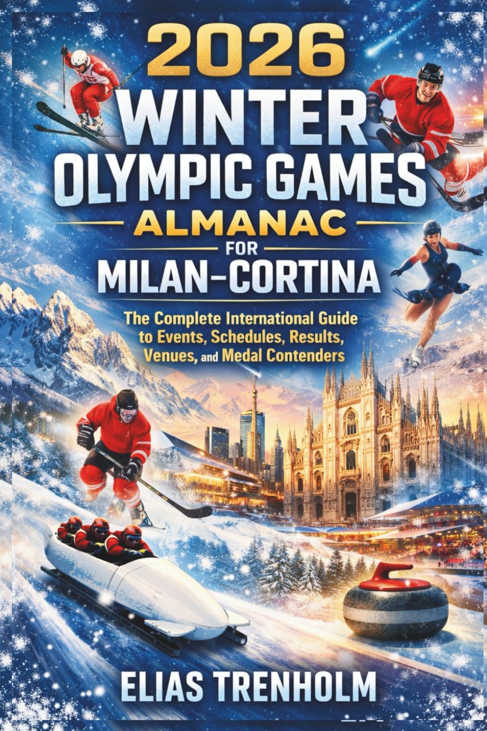 2026 Winter Olympic Games Almanac for Milan–Cortina: The Complete International Guide to Events, Schedules, Results, Venues, and Medal Contenders