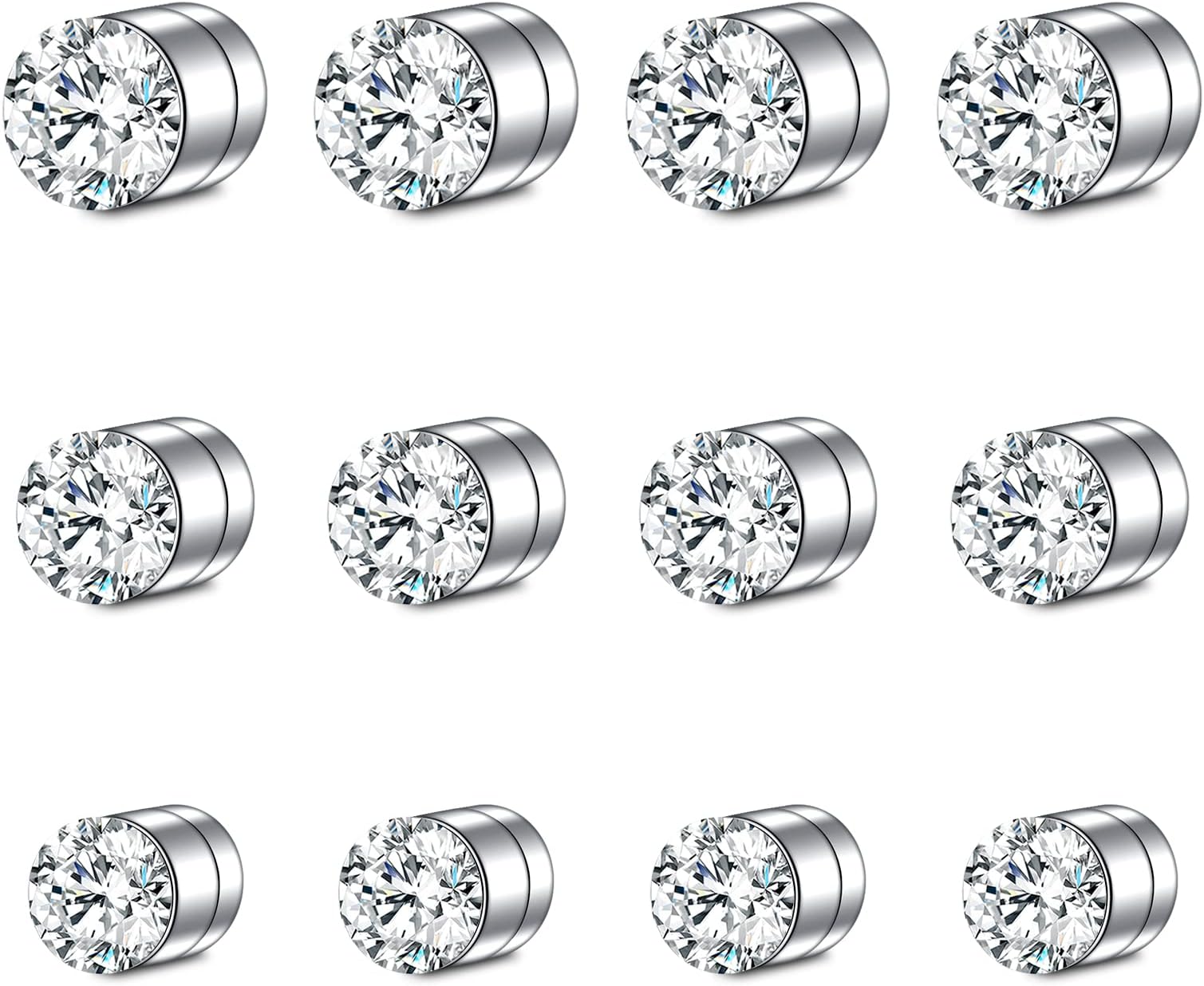 MODRSA Fake Nose Stud Ring - Magnetic, Tiny, Women's