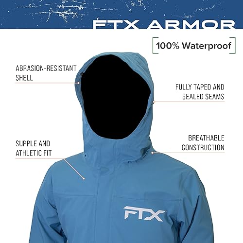 Miniatura 2 de FROGG TOGGS Ftx Armor Premium - Chaqueta impermeable para hombre, para pesca y pescador