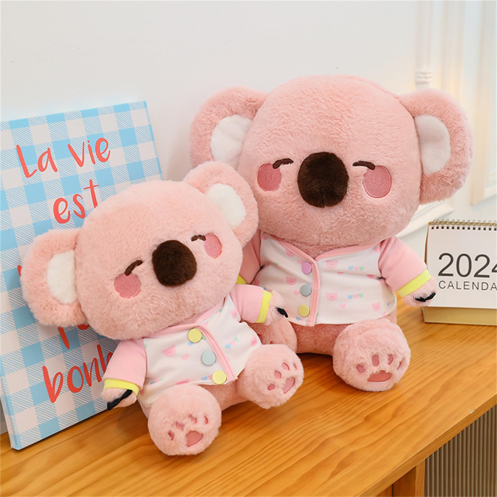 champracer Koala Stofftier, Koala Kuscheltier Groß, Niedlich Plüschspielzeug Koala, Koala Bär Plüschpuppe, Koala Plüschpuppe Kuscheltier, Plüschpuppen für Jungen und Mädchen (43 cm)