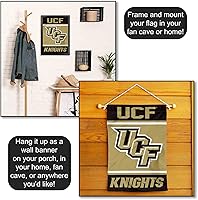 Vista 5 de College Flags & Banners Co. Bandera de jardín de Central Florida Knights