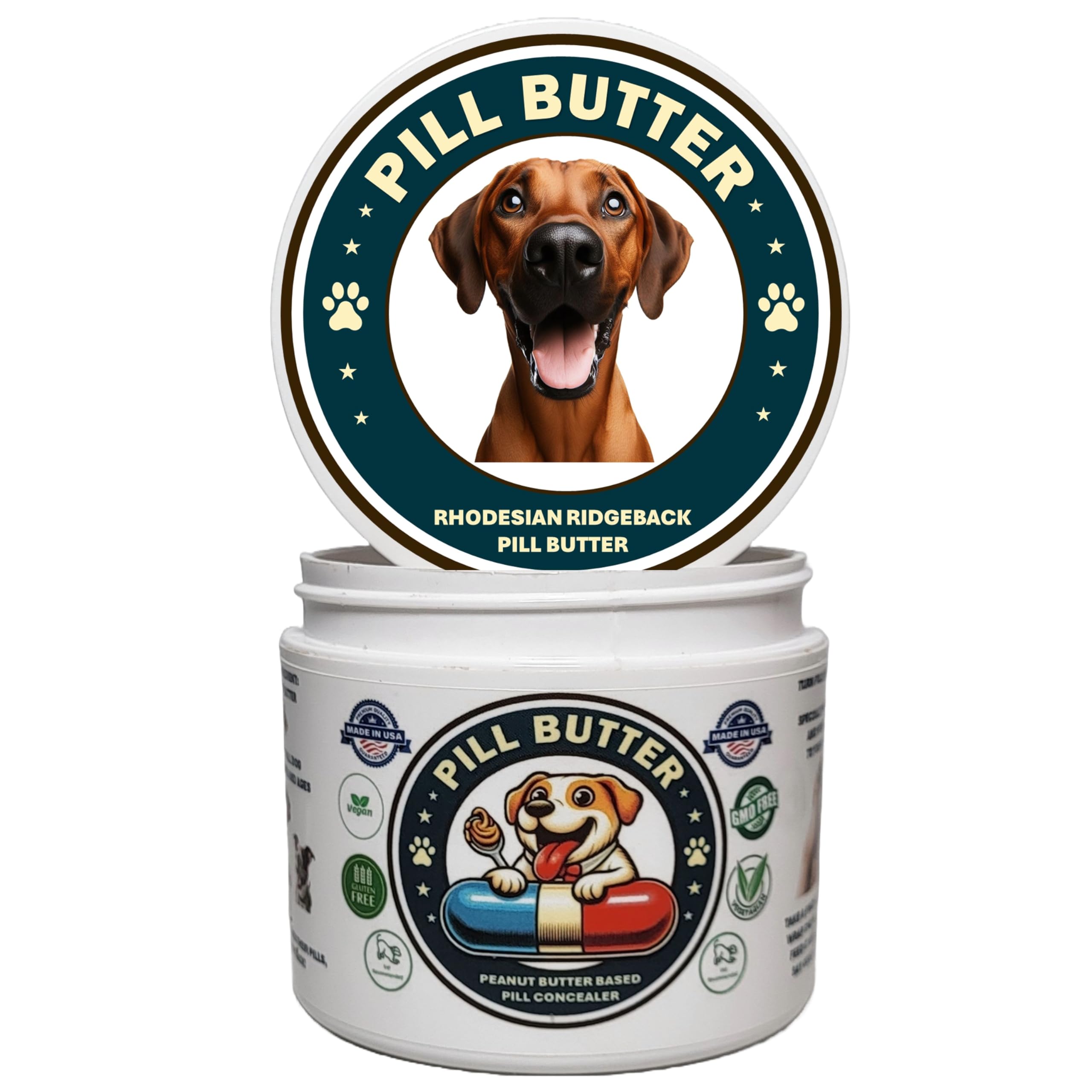 Pill Butter for Rhodesian Ridgebacks