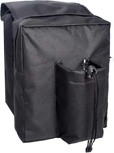 Vista 21 de UNISTRENGH Alforjas para tanques de motos de nieve, duraderas, universales, para guardabarros, camuflaje, impermeable, accesorios frontales, paquete