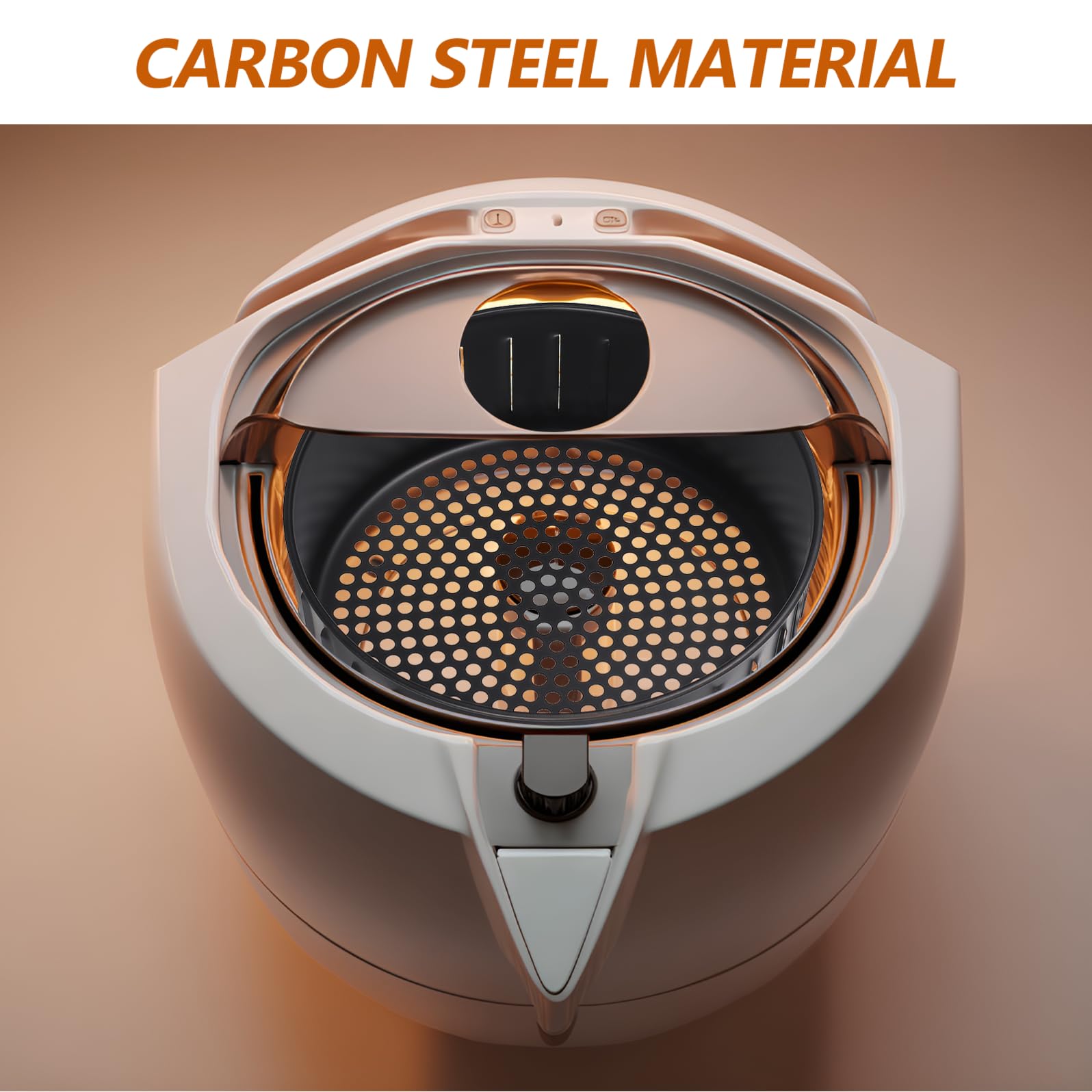 Cesta Carbono Repuesto 2.6l de Acero de Aire para Freidora
