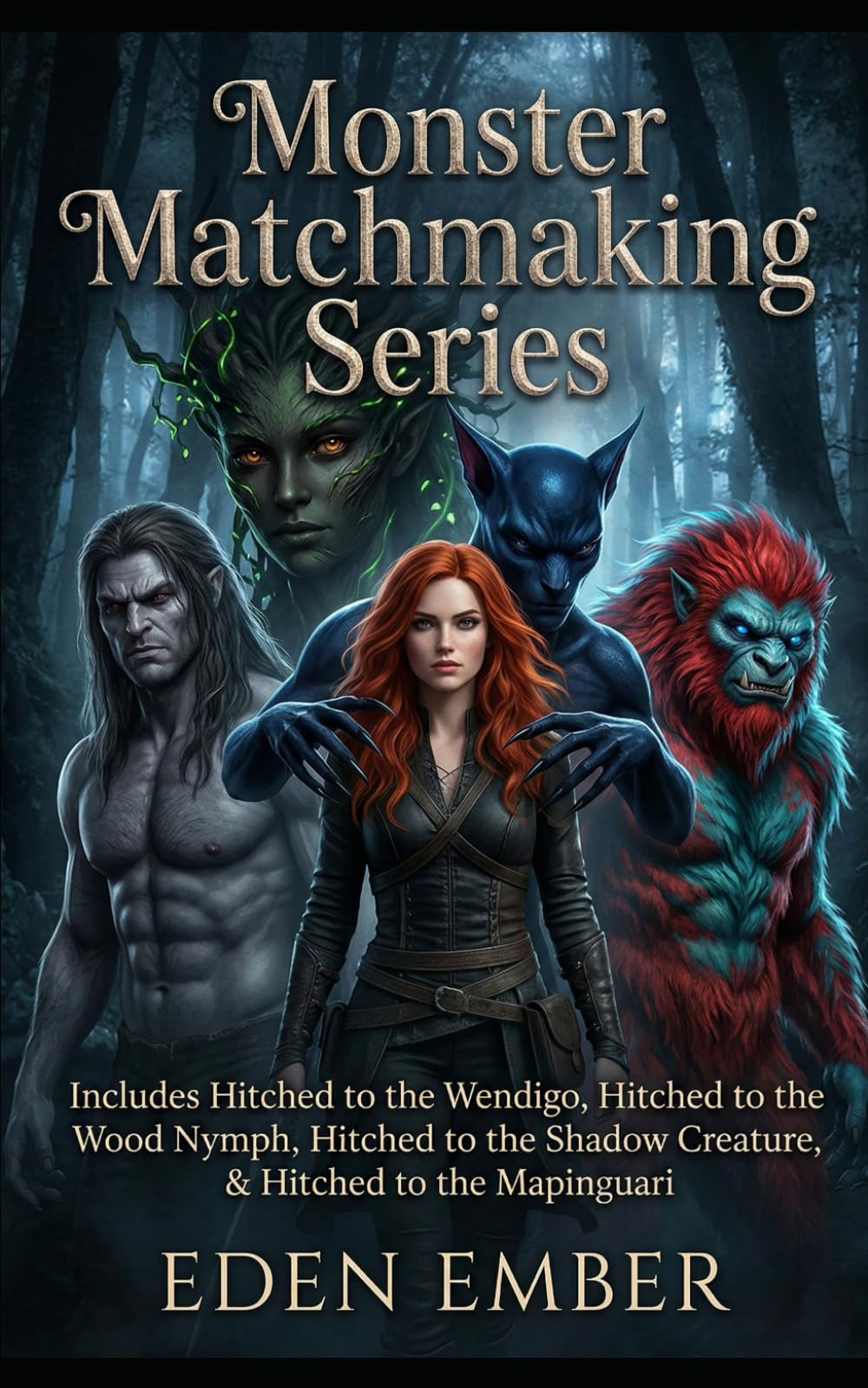 Monster Matchmaking Series: Includes Hitched to the Wendigo, Hitched to the Wood Nymph, Hitched to the Shadow Creature, & Hitched to the Mapinguari