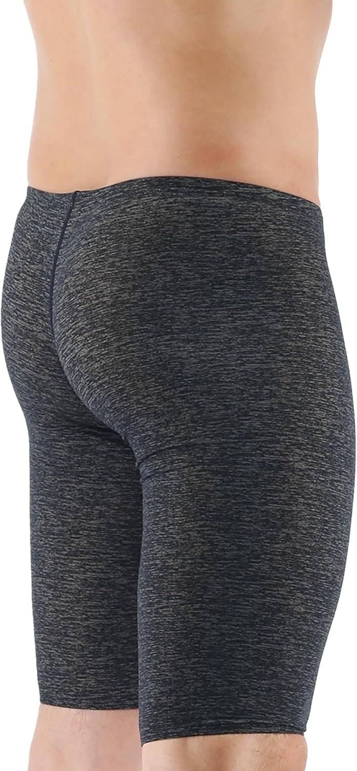 TYR Men's Standard Durafast One Jammer Swimsuit, Pitch Black, 28 - Image 4