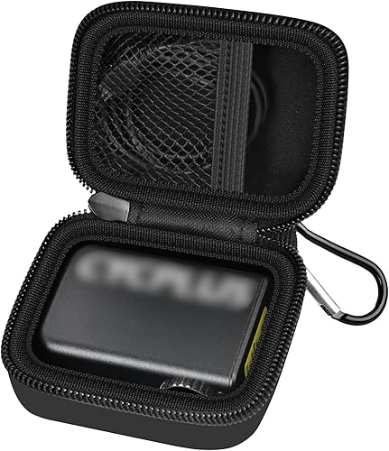 Funda compatible con CYCPLUSpara ROCKBROSpara TOPtoper Tiny Cube Bomba de bicicleta eléctrica portátil Ultra-Mini 100PSI, bolsa de almacenamiento