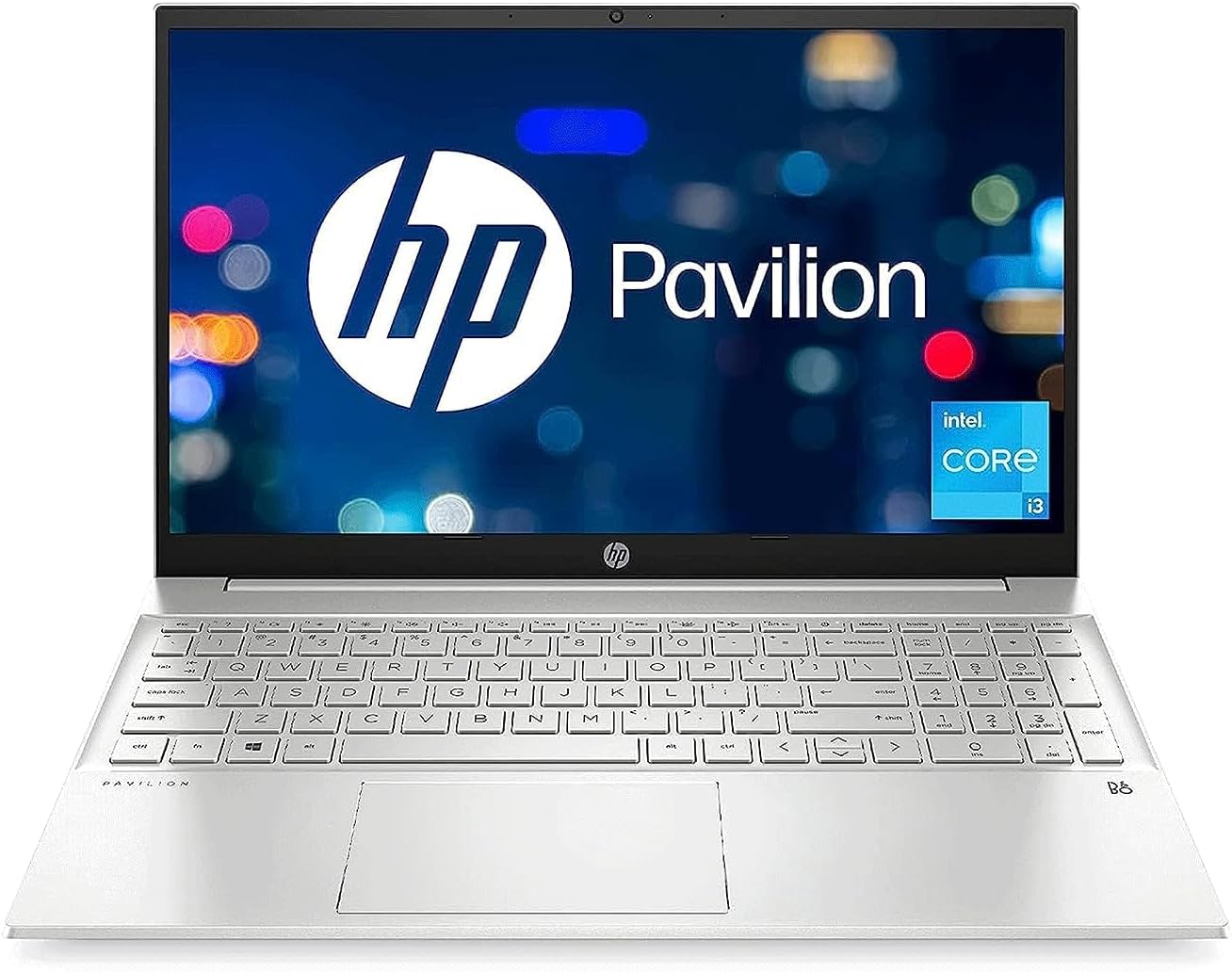 Pavilion 15, 12th Gen Intel Core i3-1215U, 15.6-inch (39.6 cm), FHD, 12GB DDR4, 512GB NVMe SSD, Intel UHD Graphics, Backlit KB, Thin & Light (Win 11, MSO 2021, Silver, 1.74 kg),eg2124TU