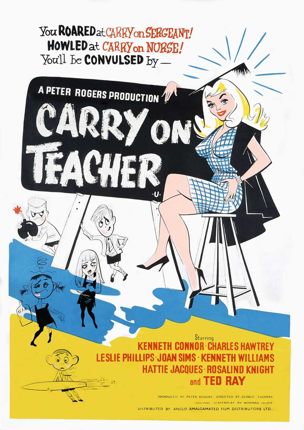 Omg Printing Carry On Teacher Poster/Print/Picture Satin Photo Paper - A4-210Mm X 297Mm