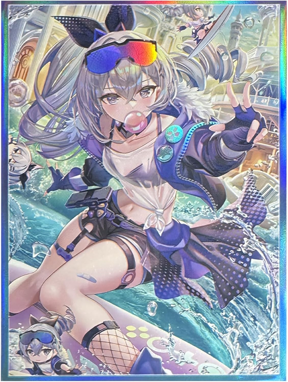 60 PCS Holographic Anime Card Sleeves for MTG Namibia | Ubuy