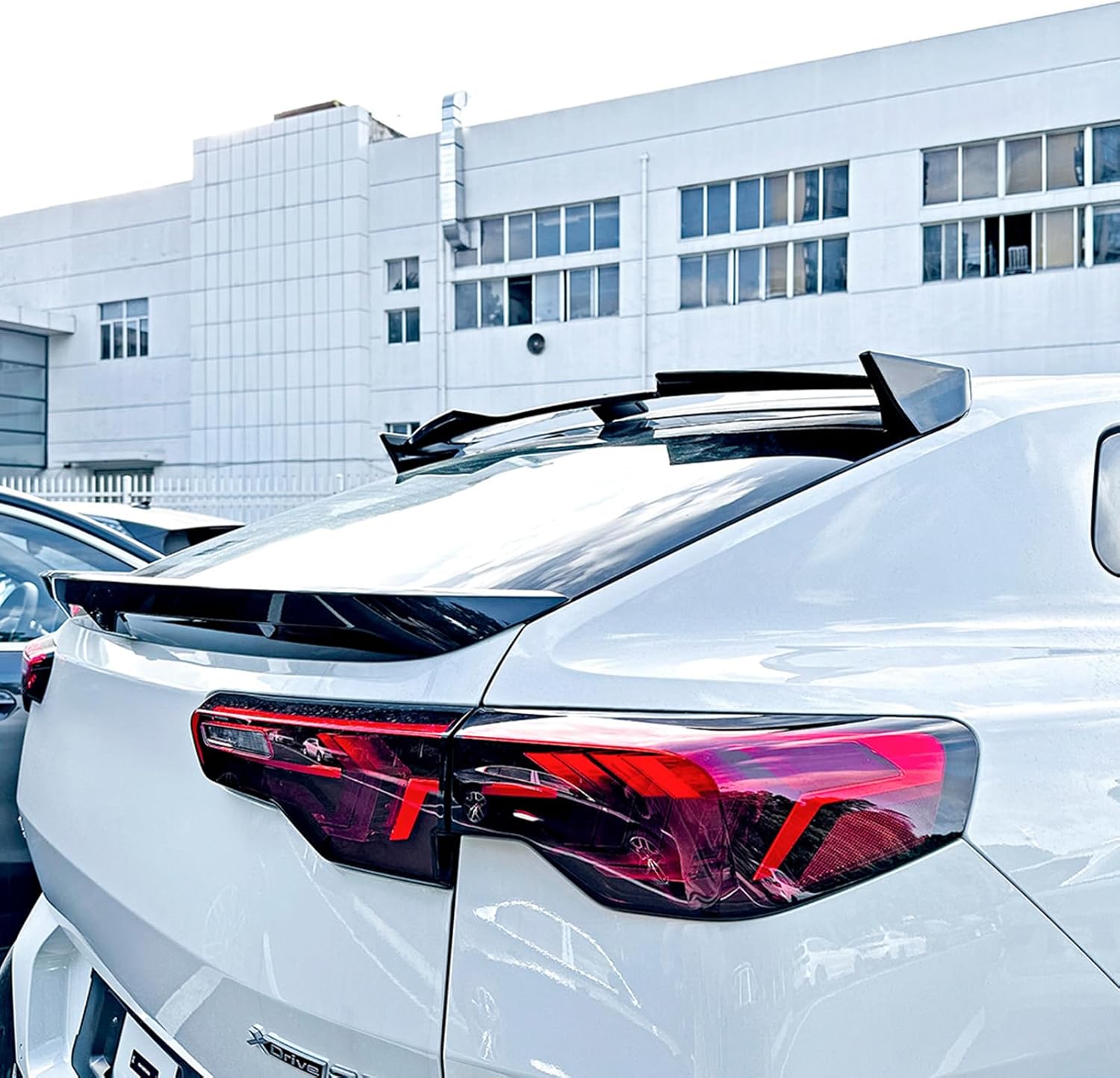 Car Rear Trunk Spoiler Roof Splitter Wing For BMW X2 U10 2023-2025