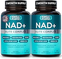 Vista 9 de NAD+ Elite Complex – NAD+ directo 300 mg con urolitina A, resveratrol, CoQ10 y mezcla de antioxidantes – Energía celular, apoyo mitocondrial