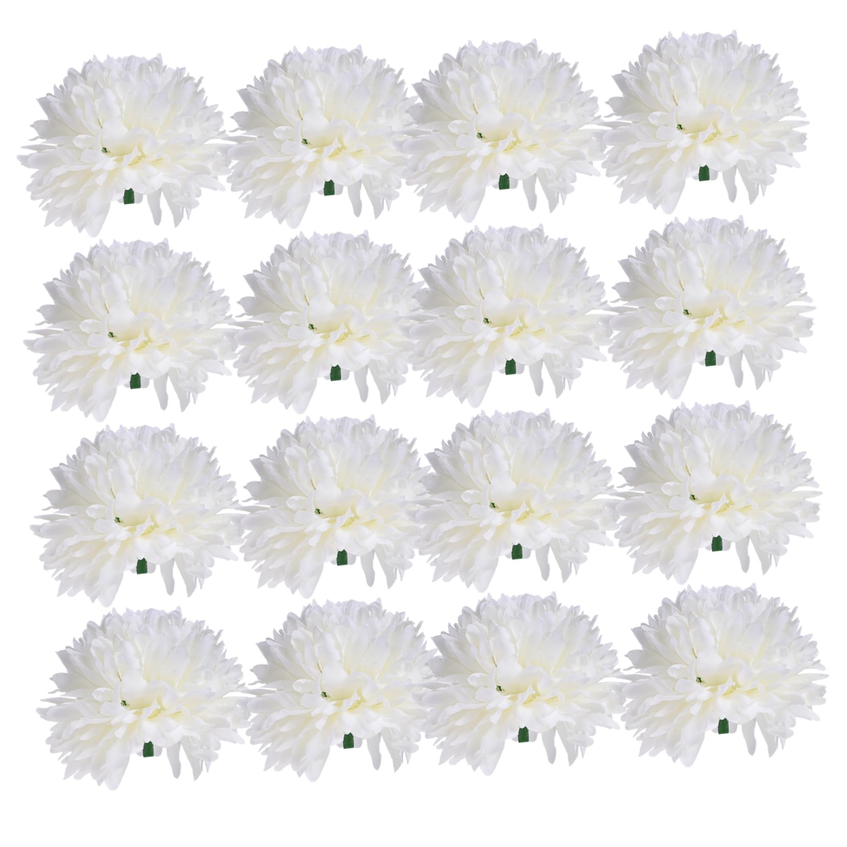 MAGICLULU 2 Sätze Simulierte Chrysanthemendekoration Herzstück Tischdekoration Gefälschte Chrysanthemen Hochzeitsdekoration Simulation Chrysanthemenblüte Plastik 50 Stück * 2