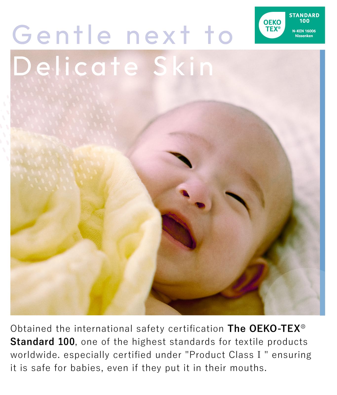 MuSuBi cotton Towel Blanket, for Baby Oboro Towel, 100% Cotton, Triple Bag Woven Gauze, Gauze, Oeko-Tex Certified - Image 3