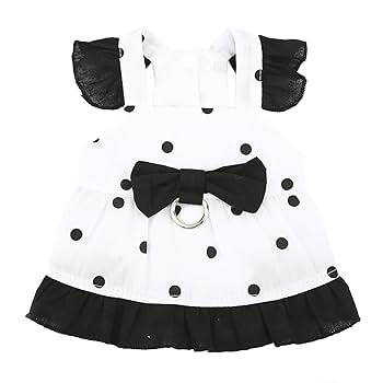 Amazon | ZUNEA 犬服 春 夏 ワンピース 小型犬 お姫様 ドレス