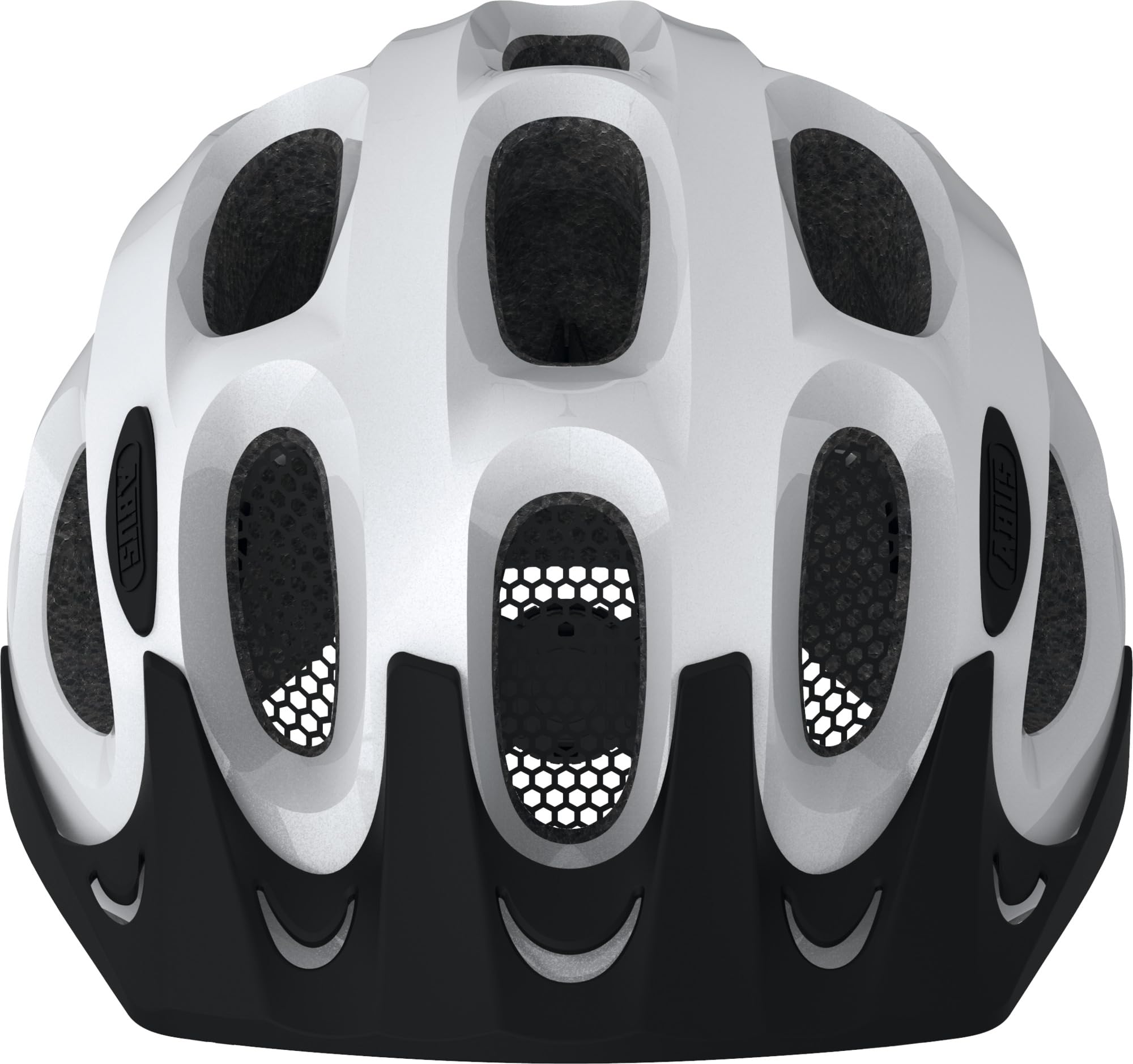 Casco da città ABUS Youn-I ACE - con luce posteriore a LED integrata - Casco da bicicletta per l'uso quotidiano - per uomo e donna Bianco (pearl white) M (52-57 cm​) | Casco unisex adulti, sistema Zoom Evo Adult, 17 prese d'aria, calotta EPS e PC