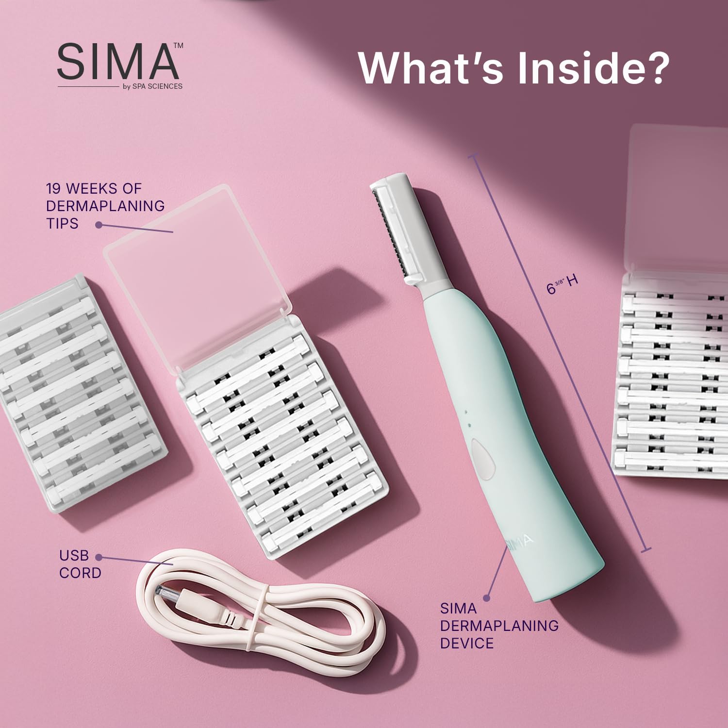 SIMA Dermaplaning Tool - Facial Hair Removal -6 SIMA Dermaplaning Tool - Facial Hair Removal -6