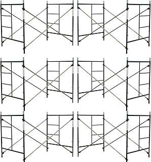 6 Set New Snap-On Lock 5' X 5' X 7' Masonry Scaffolding Frame Sets CBM Scaffold Y