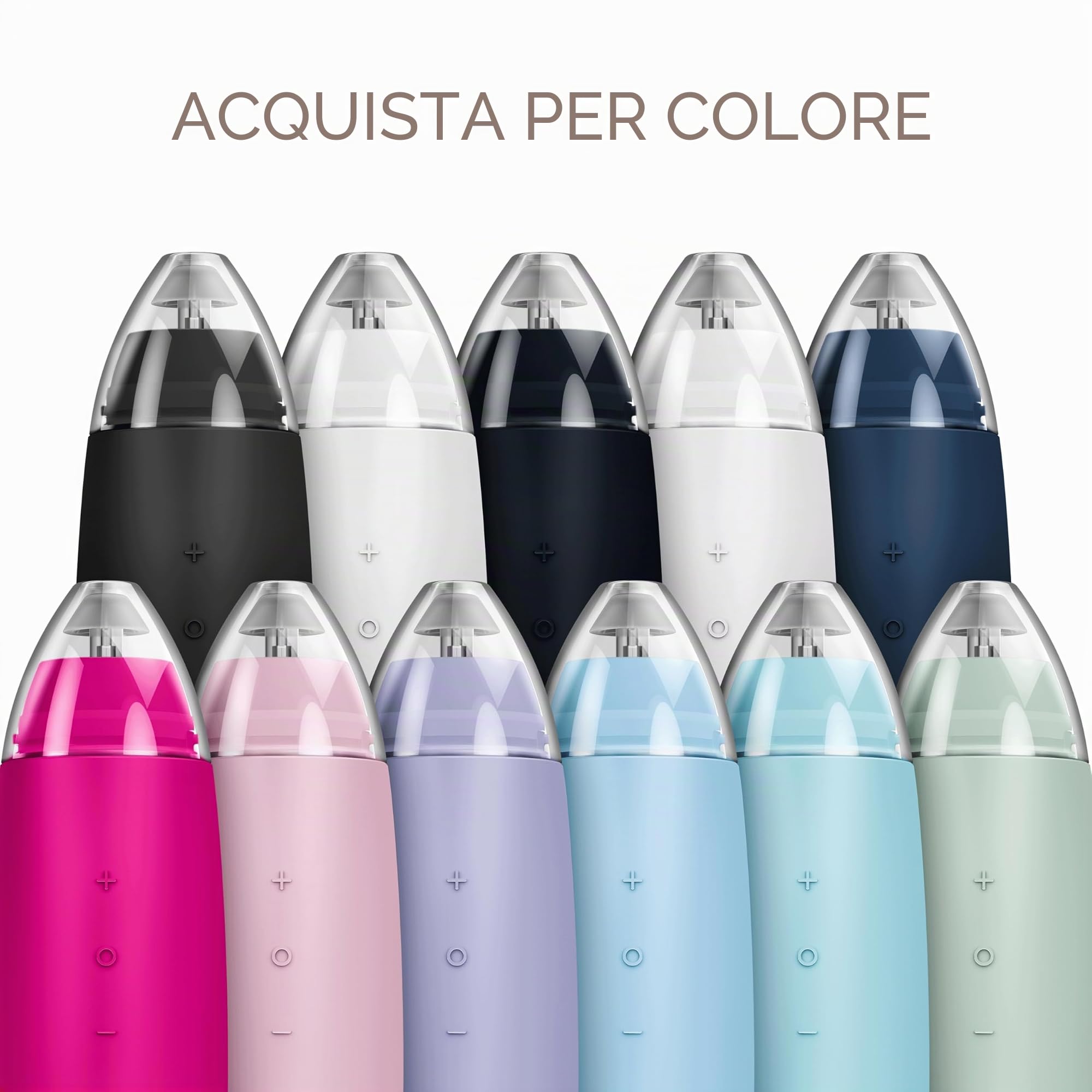 GESKE MicroDermabrasion Blackhead Remover 7 in 1 Rimozione punti neri | SmartAppGuided™ | Detergente elettrico per pori | Ventosa innovativa | Dispositivo per la pulizia della pelle