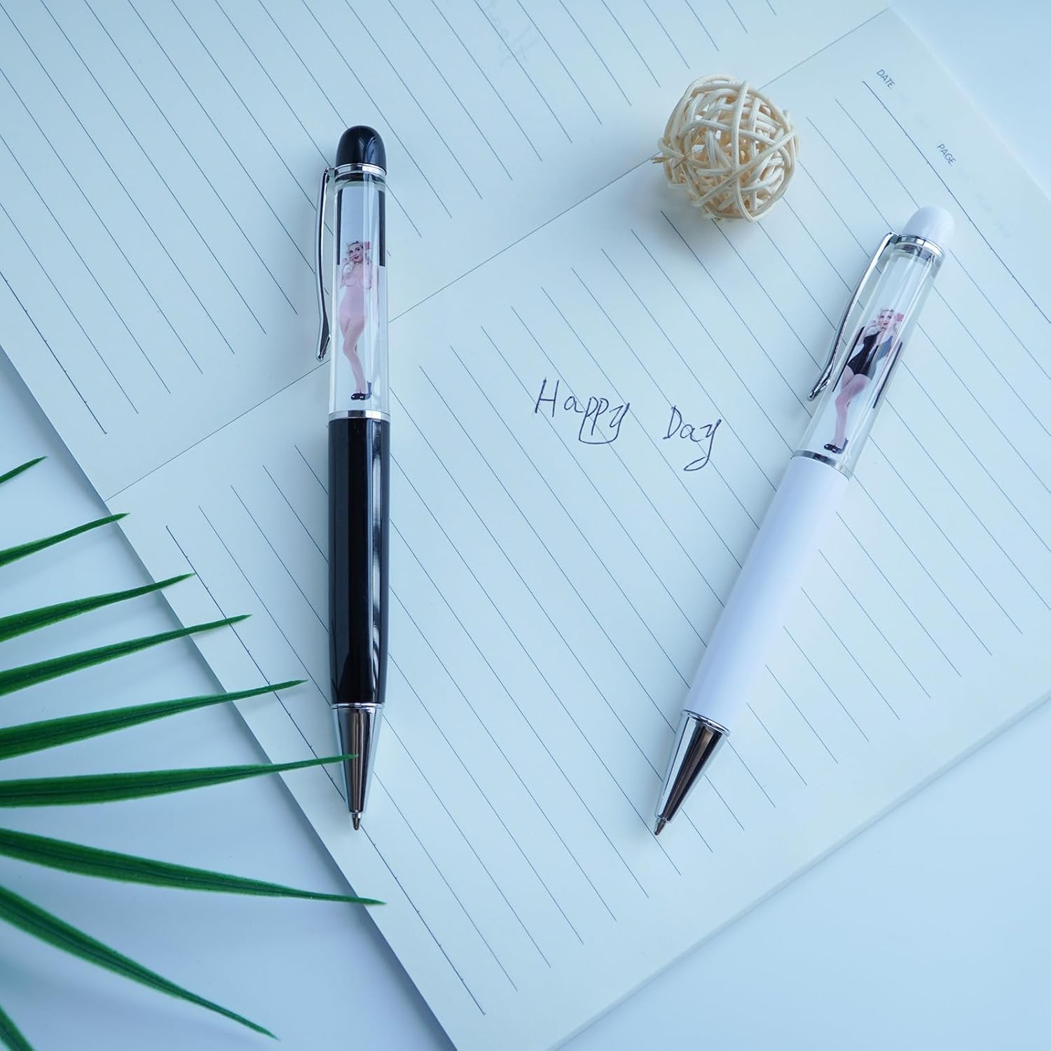 Naked Lady Girl Funny Writing Journaling Office Pen Floating Floater Tip And Strip Kawaii Ballpoint Nude Pens For Adult Women Men Nice Gift 5 PCS