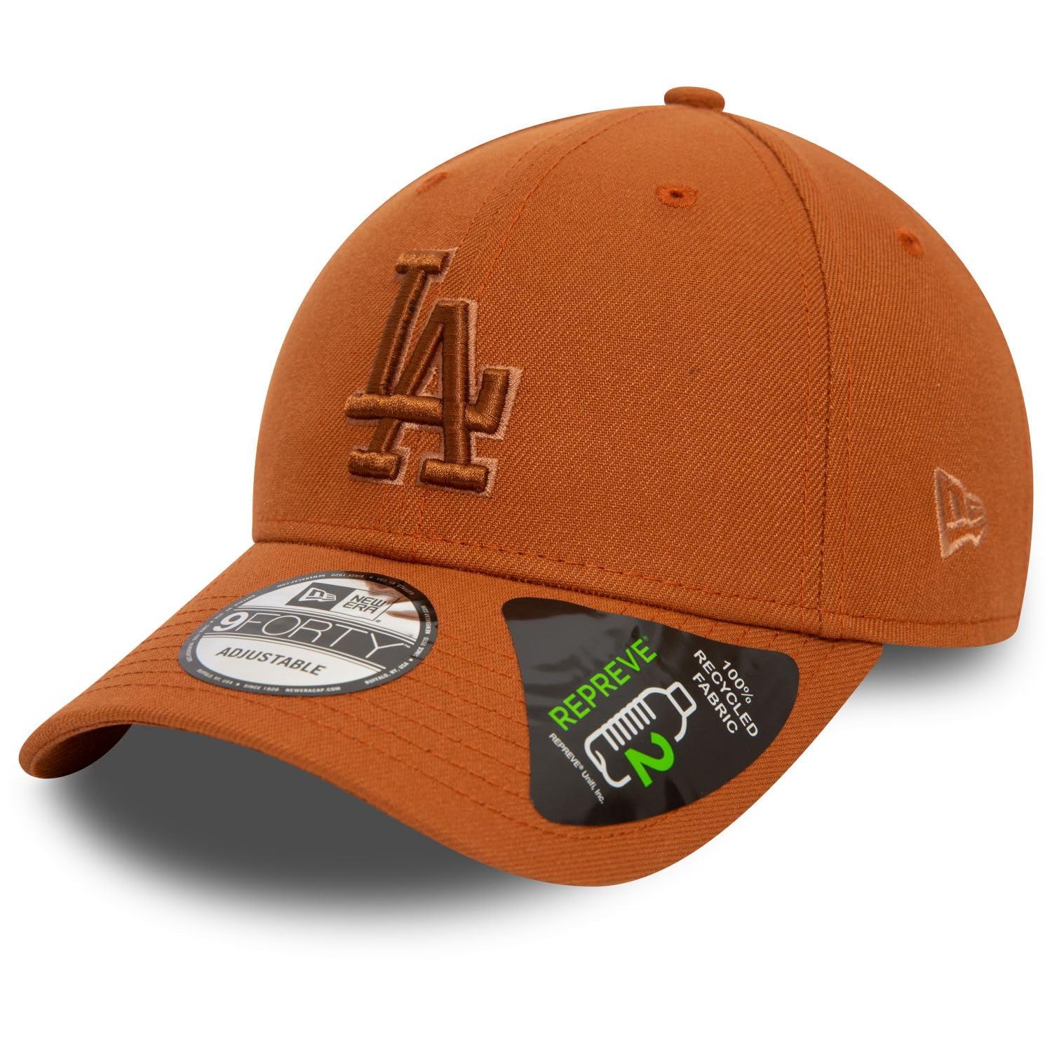 New Era 9Forty Strapback Cap - Outline Los Angeles Dodgers Brown