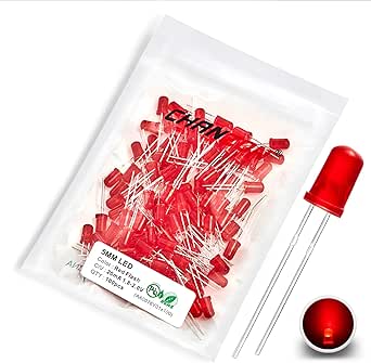190 Supports Douille LED 5mm Uxcell – Pour Ampoules Éclairage, Bricolage