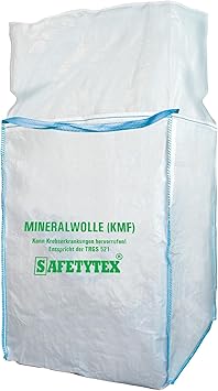 Lacers Big Bags | 10 Stück | mit 4 Schlaufen | Traglast - 150 Kilogramm | Mineralwolle, MIWO