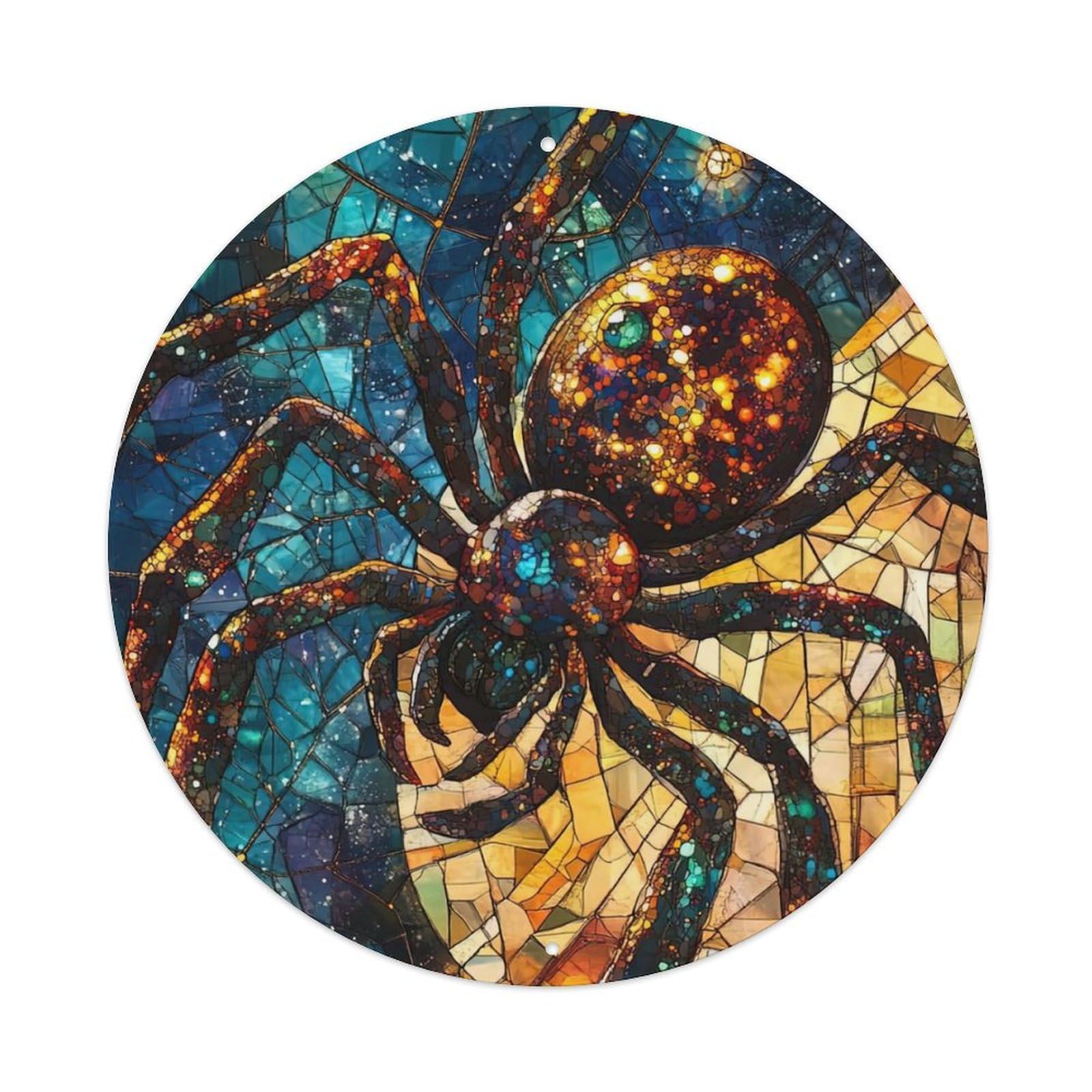 Animal Artwork Magic Spider Metal Tin Sign