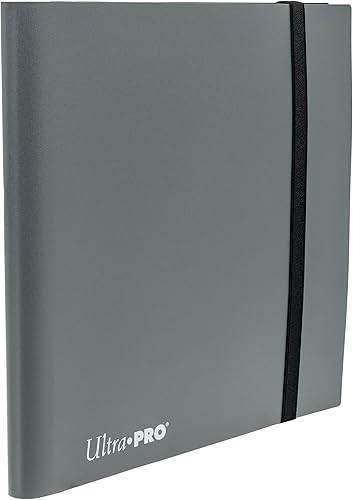 Miniatura 2 de Ultra PRO - Eclipse PRO-Binder de 12 bolsillos gris ahumado para 480 tarjetas de tamaño estándar, protege tarjetas coleccionables, tarjetas de juego