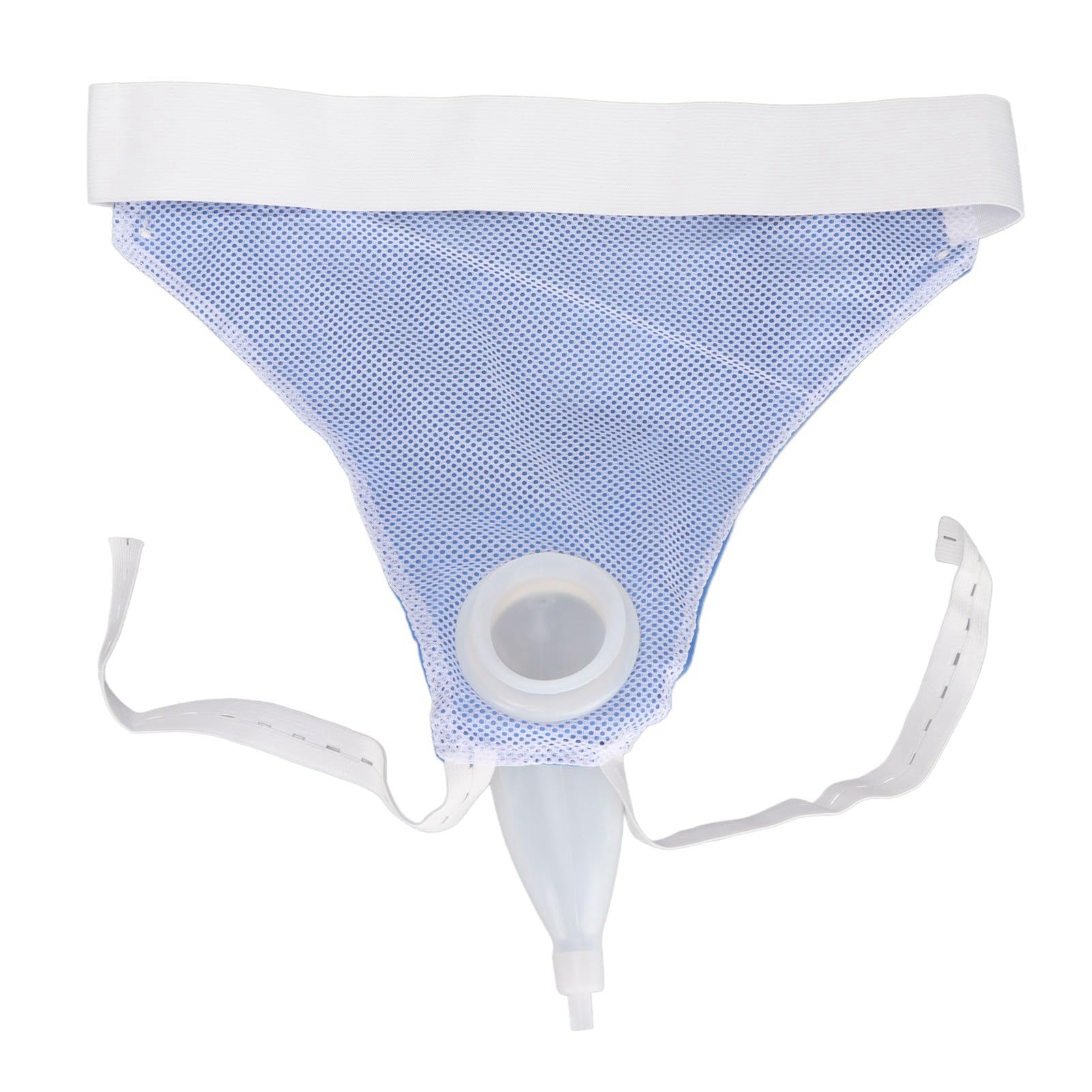 Bolsa de orina portátil de 1000 ml, 2000 ml, cintura para incontinencia de orina, colector de orina con catéter de orina para hombres mayores postrados en cama