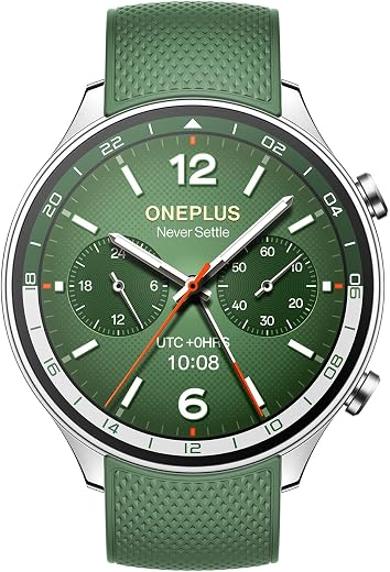 OnePlus Watch 2R with Wear OS 4 by Google,Snapdragon W5 Chipset,Upto 100hrs Battery Life,1.43’’ AMOLED Display,100+ Sports...