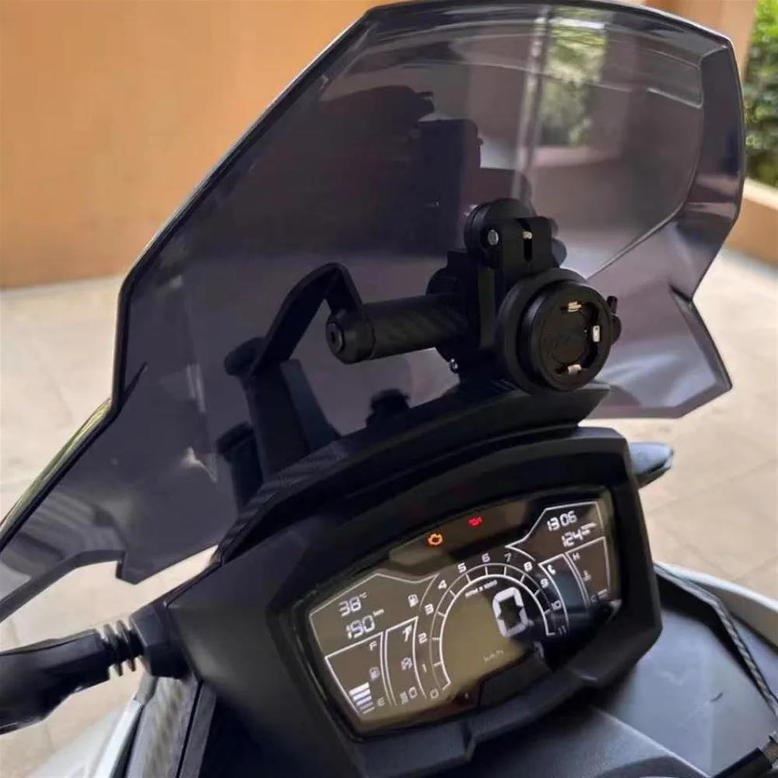 Soporte De Navegación Soporte Adaptador De Montaje para Navegación GPS De Teléfono para Accesorios De Motocicleta para para SR GT125 2022 2023 Sport Soportes Motocicleta