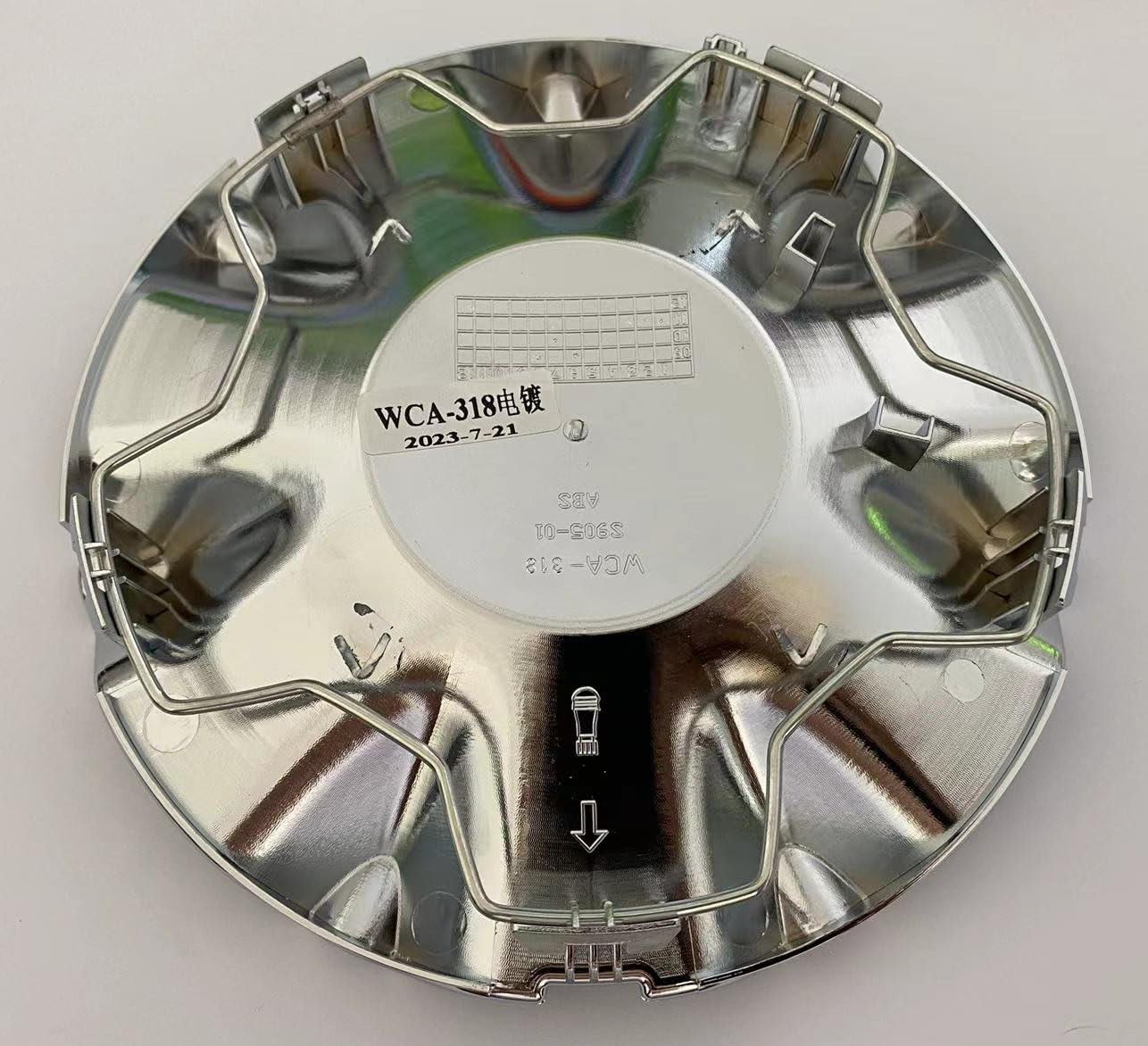 4pcs Wheel Center Cap Hub Cover 529603M200 for Hyundai Genesis 2009-2014 18" 14 Spoke Wheel
