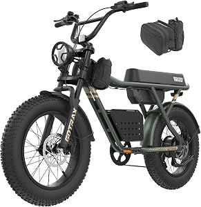 Gotrax R7 20" Electric Bike for Adult, 750W Peak Motor, 45 Miles Range