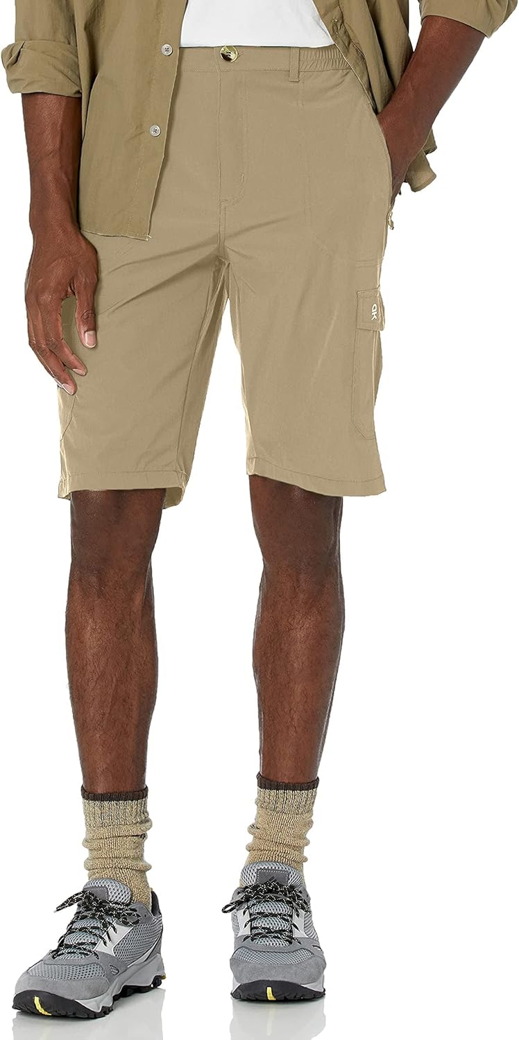 Little Donkey Andy Men's 11 Inch Quick Dry Bermuda Stretch Cargo Shorts Hiking Travel Golf - Image 2