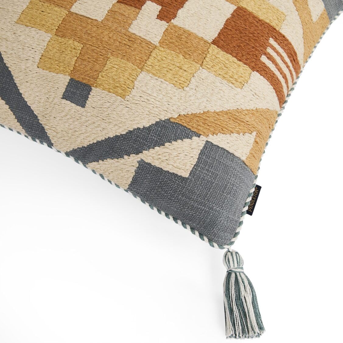 Pendleton Decorative Pillow - 100% Cotton Hypoallergenic Breathable Plush Soft Comfortable Luxury Home Decorative Pillow, (20" x 20", Carico Lake)