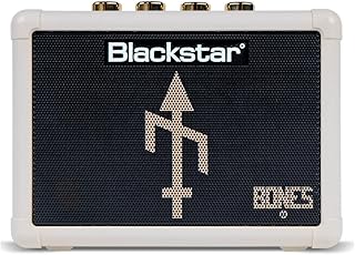 FLY3 3-Watt 2-Channel Battery or Dc Powered Mini Guitar Amplifier with Patented ISF Circuit and Bluetooth Connectivity (Bones)