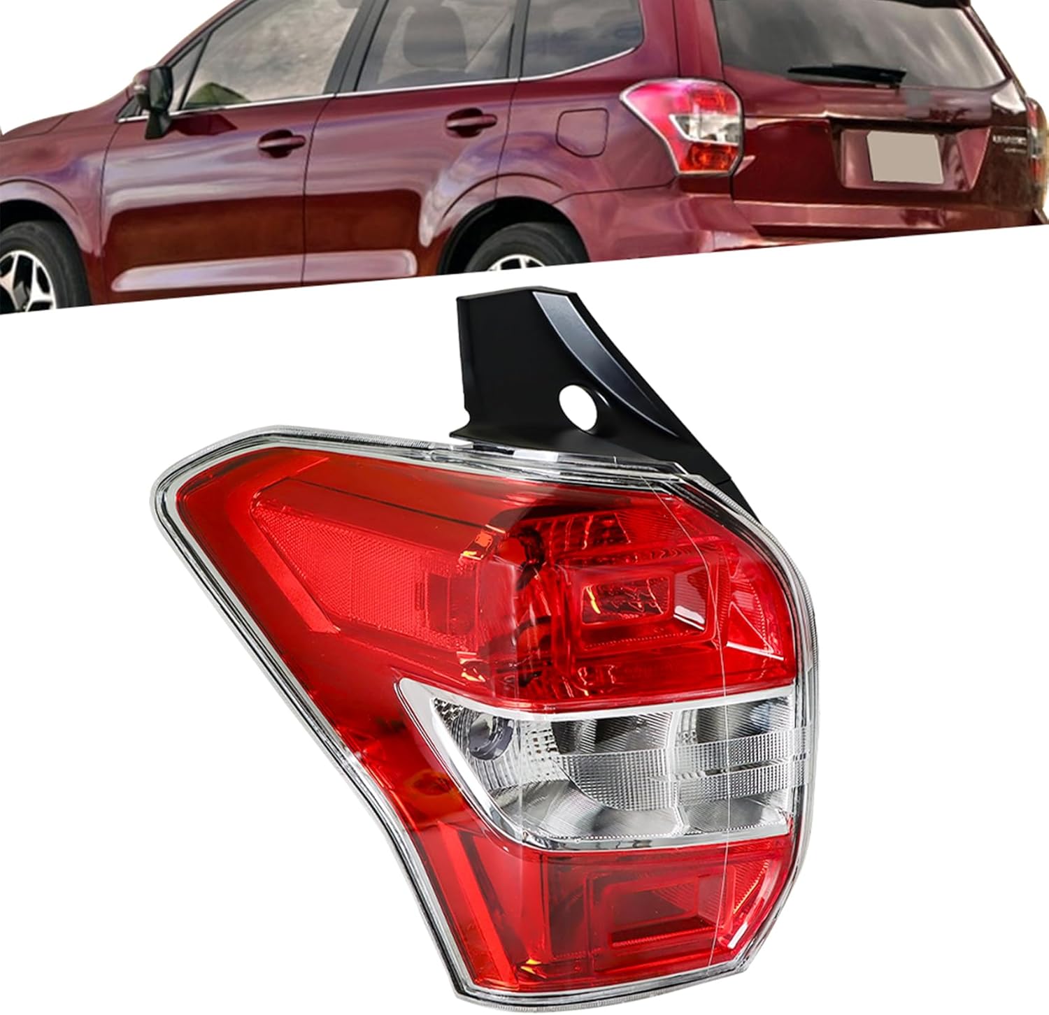 labwork driver side tail light replacement for subaru forester 2014-2016 rear tail light brake lamp assembly lh left side 84912sg051 su2818105