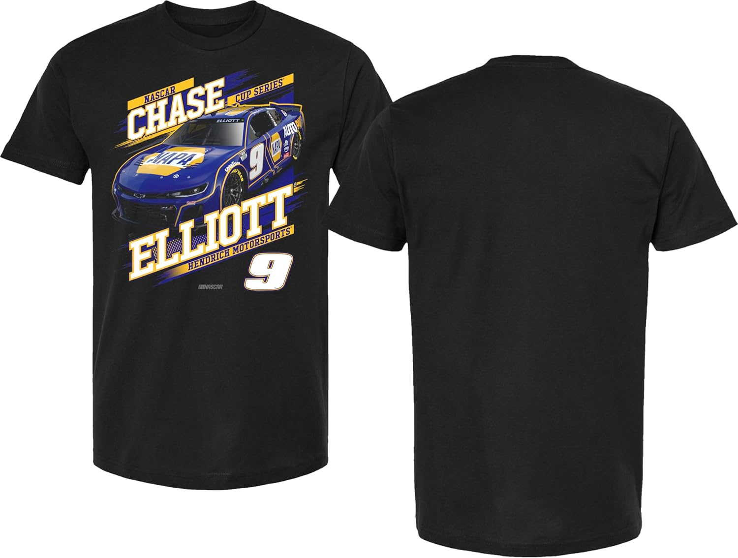 Checkered Flag Sports Adult 1-spot Car Graphic Short Sleeve T-Shirt